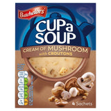 Batchelors cream of mushroom instant soup 4 x 24g - British product