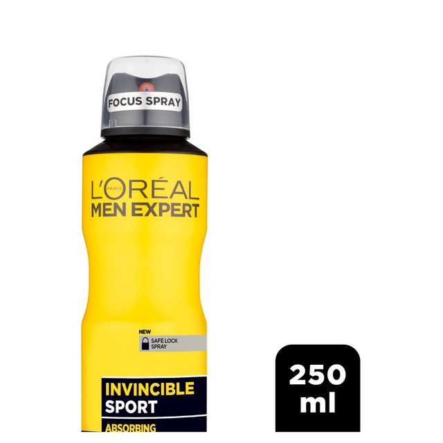 L'Oreal Men Expert Invincible Sport anti-perspirant spray 250ml, UK version