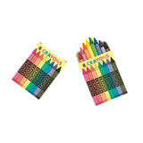 Unique Party wax crayon boxes 6 packs (British brand)