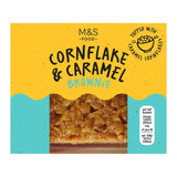 M&S cornflake caramel brownie dessert, Fairtrade cocoa - British product