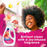 Surf Tropical Lily liquid laundry detergent 60 washes (British brand)