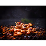 M&S King Prawn Skewers with Nduja Marinade 115g, imported from the UK