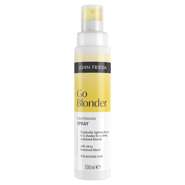 John Frieda Go Blonder hair lightening spray (British brand)