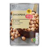 M&S chickpeas in water 400g, imported from the UK