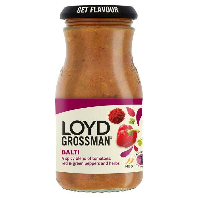 Loyd Grossman Curry Sauce Balti 350g, UK version