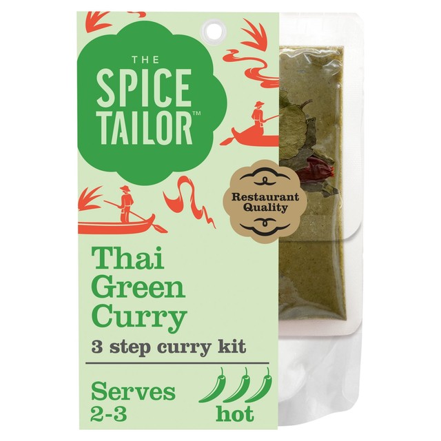 The Spice Tailor Thai green curry sauce kit 275g (British brand)
