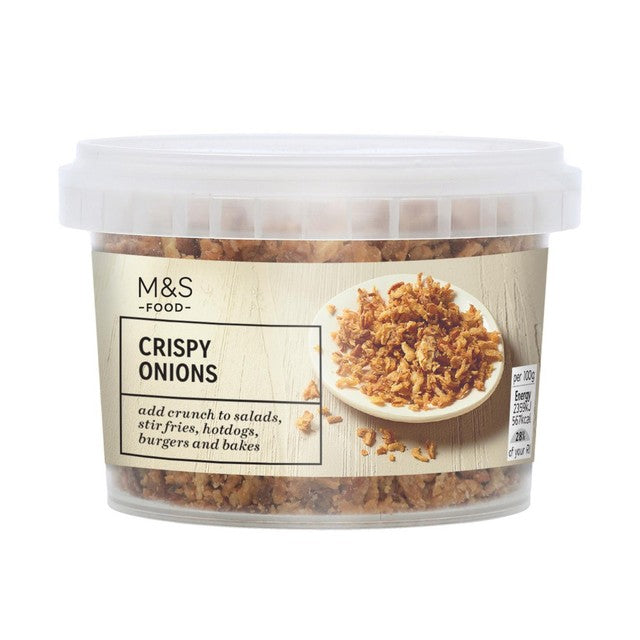 M&S crispy onions 100g - British product