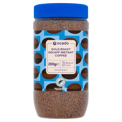 M&S Ocado Gold Roast Decaff Instant Coffee 200g- Buy online at McGrocer