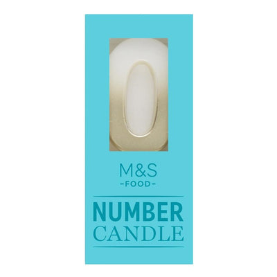 شمعة رقم 0 من M&S