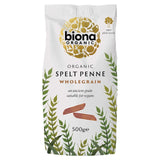 Biona spelt penne pasta 500g - British product