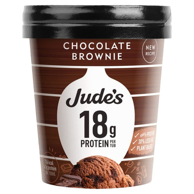M&S Jude's Plant Based Protein Chocolate Brownie Ice Cream 460ml- Buy online at McGrocer