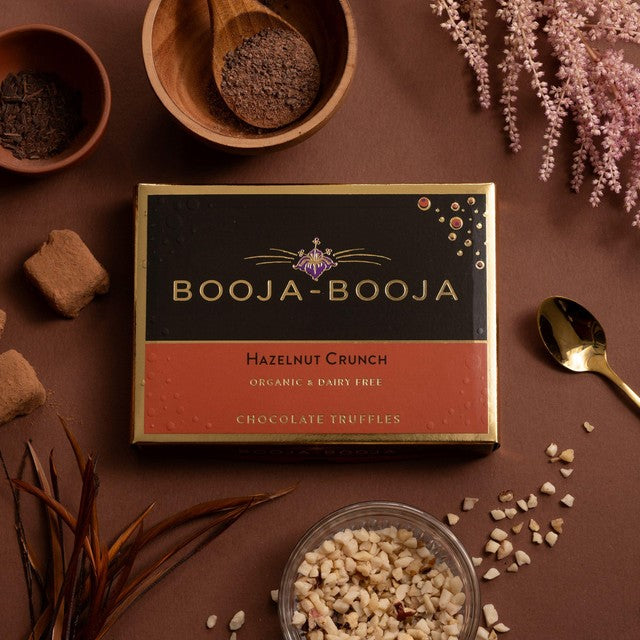 Booja Booja hazelnut crunch chocolate truffles 92g - British product