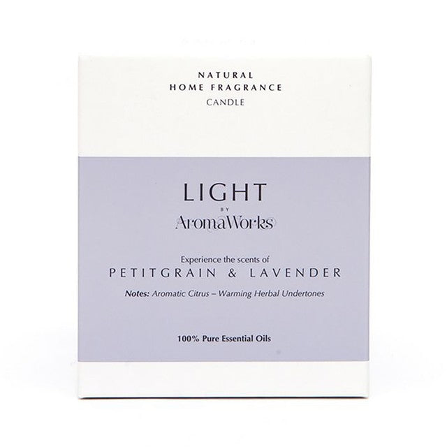 Wax Lyrical Petitgrain & Lavender candle 30ml - British product