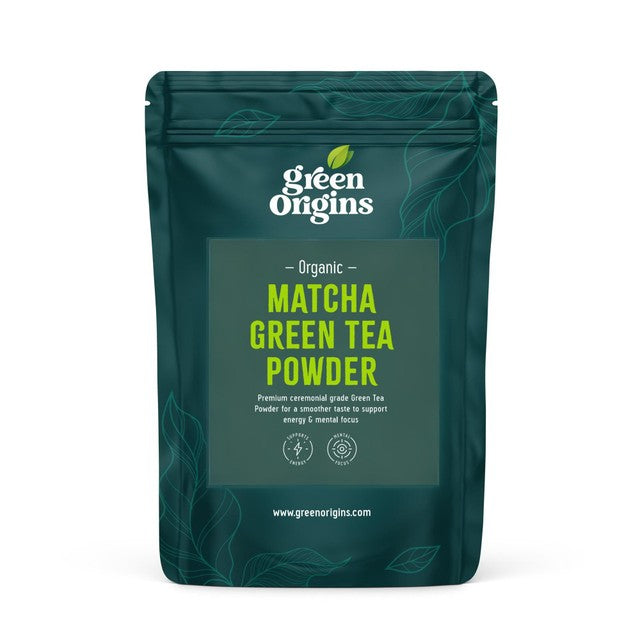 Green Origins Organic Matcha Powder 30g - British product