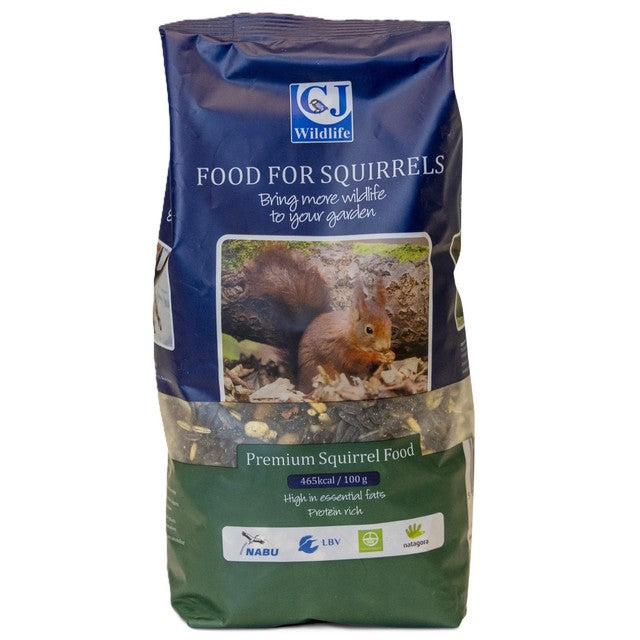 CJ Wildlife Premium Squirrel Food (British brand)