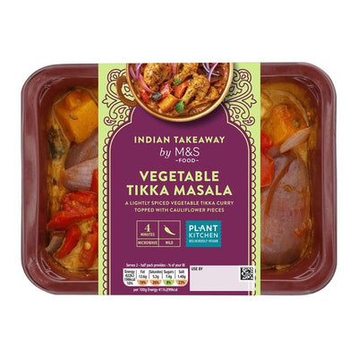 M&S Plant Kitchen Vegetabilsk Tikka Masala Curry 400g