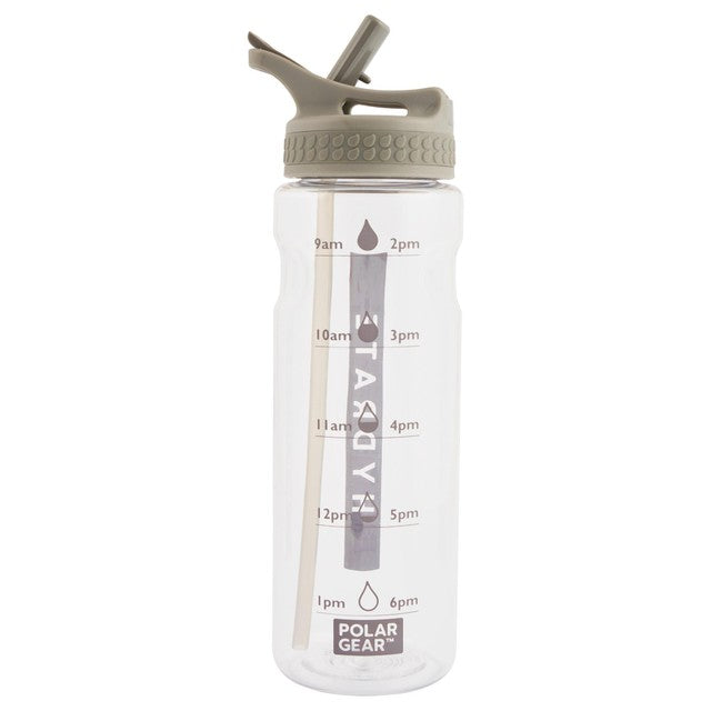 Polar Gear Aqua Track Bottle Grey 750ml, imported from the UK