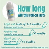 Salt of the Earth unscented natural deodorant roll-on 75ml (British brand)