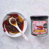 Poon's London Wo Sauce condiment in glass jar, UK version