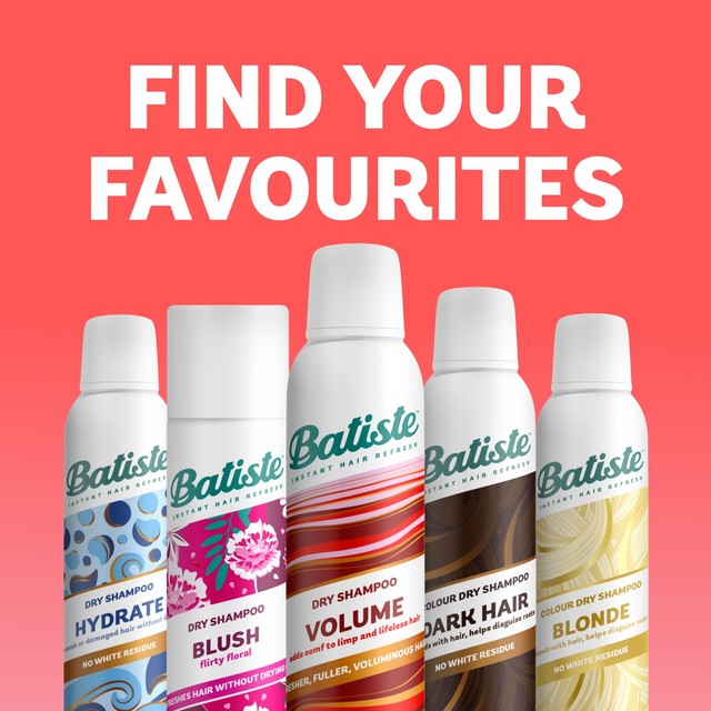 Batiste dry shampoo Volume 200ml - British product