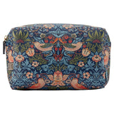 William Morris Strawberry Thief large wash bag blue, British brand