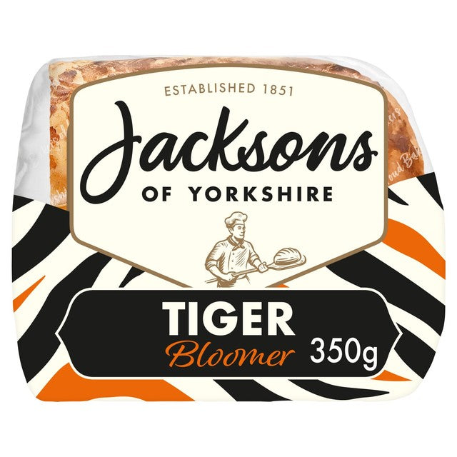 Jackson's Bakery Half Tiger Bloomer Tiger Bread 350g, UK version