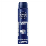 Nivea Men Protect & Care anti-perspirant deodorant spray 250ml, imported from the UK