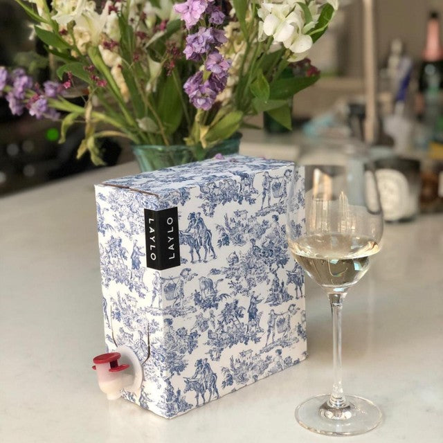 Laylo Sauvignon Blanc boxed white wine 2.25L, UK version