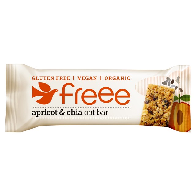 Freee apricot oat bar with chia seeds 35g - British product