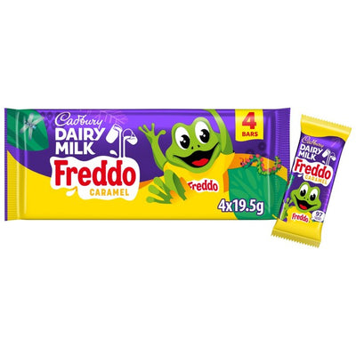 Cadbury Freddo Karamell Melkesjokoladeplate Flerpakning 97,5 g