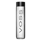 Voss sparkling artesian water glass bottle 800ml (British brand)