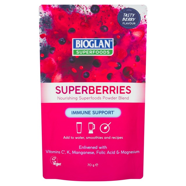 Bioglan Superberries superfood powder 70g - British product