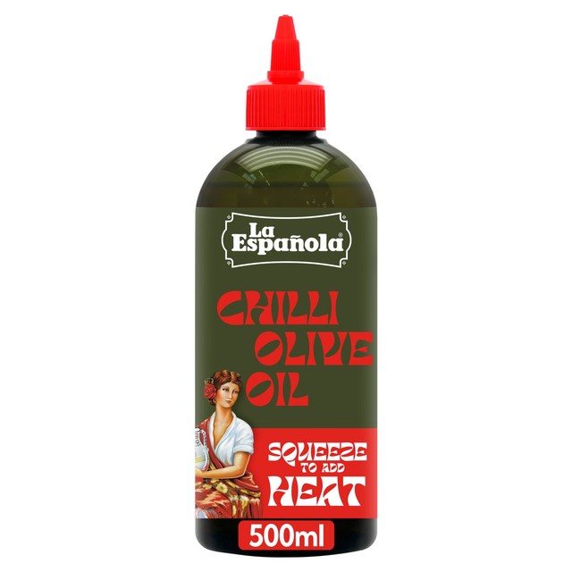 La Espanola Squeezy Chilli Oil squeezy bottle, UK version