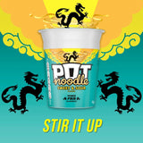 Pot Noodle sweet and sour instant noodle pot 90g, imported from the UK