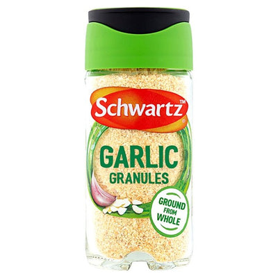 M&S Schwartz Garlic Granules Seasoning 50g- Buy online at McGrocer
