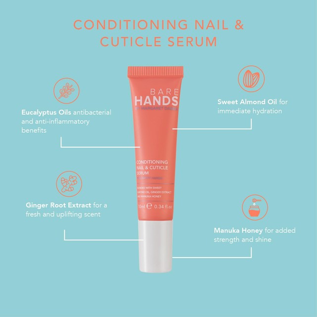 Pedal Pulses Bare Hands Conditioning Nail & Cuticle Serum 10ml - British product