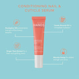 Pedal Pulses Bare Hands Conditioning Nail & Cuticle Serum 10ml - British product