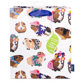 Deva Designs Guinea Pigs medium gift bag, UK version