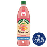 Robinsons Pink Grapefruit Squash 1L, imported from the UK