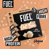 FUEL10K salted caramel protein cereal bars 3 x 45g - British product