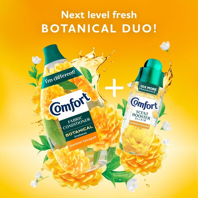 Comfort fabric conditioner Summer Bouquet 64 washes - British product