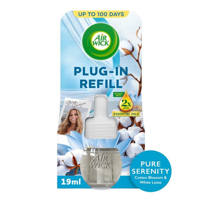 M&S Airwick Pure Serenity Cotton Blossom & White Lotus Plug-In Refill- Buy online at McGrocer