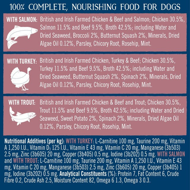 Butcher's Healthy Heart dog food trays 12x150g - British product