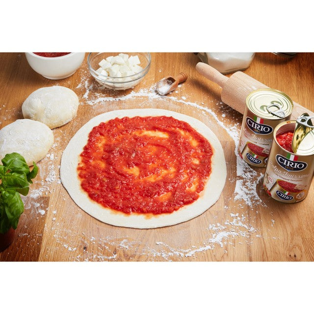 Cirio Polpa Finissima finely chopped Italian tomatoes 6 x 400g - British product
