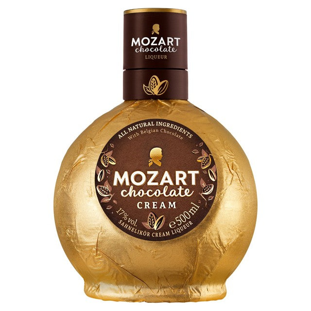 Mozart Chocolate Cream liqueur 50cl, imported from the UK