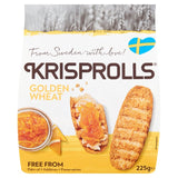 Pagen Golden Krisprolls crispbread 225g, imported from the UK