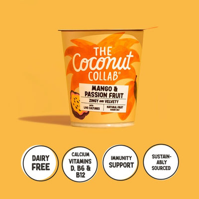 M&S Coconut Collab Mango & Passionsfrucht Kokosjoghurt-Alternative 360g - Online bei McGrocer kaufen