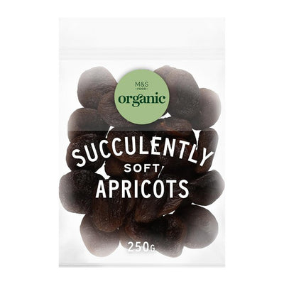 M&S M&S Organic Soft Apricots Dried Fruit 250g- Buy online at McGrocer