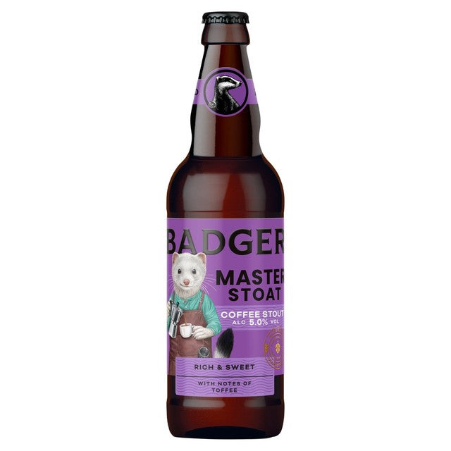 Badger coffee stout beer 500ml - British product
