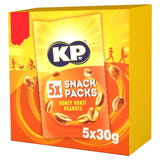 KP honey roast peanuts 5 x 30g packs, UK version